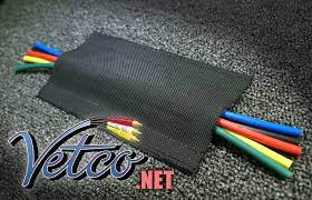 flat velcro cable cover that sticks to