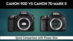 canon 90d vs canon 7d mark ii quick
