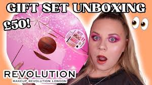 revolution xmas gift set unboxing