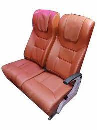 Brown Deluxe Push Back Bus Seat