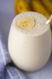 creamy banana milkshake just 3