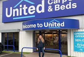 united carpets and beds returns to
