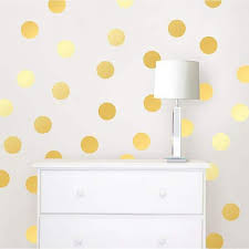 Wallpops Gold Confetti Dots Wall Decal
