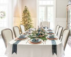 christmas centerpiece for a long table