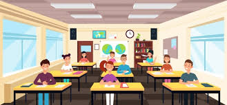 Classroom teacher pupilsteacher teaching students classworld stock vector (royalty free) 508780675. Cartoon Classroom Images Free Vectors Stock Photos Psd