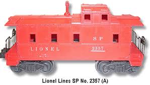 LIONEL TRAINS 2357 CABOOSE