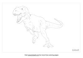 T rex dinosaur coloring pages. Tyrannosaurus Coloring Pages Free Dinosaurs Coloring Pages Kidadl