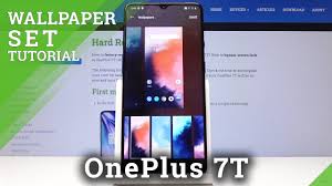 how to change wallpaper in oneplus 7t