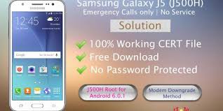 I was able to text/call without issue (tested to confirm). Samsung Galaxy J5 J500h Emergency Calls Only No Service Solution 100 Working Cert File Free Emergency Call Cert Modem