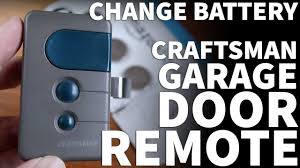 garage remote battery replacement