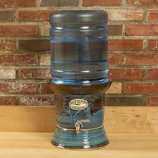 Stoneware Water Cooler W Stand For 5