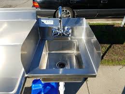 3 compartment sink consession