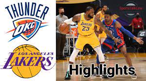 Thunder vs Lakers HIGHLIGHTS Full Game ...