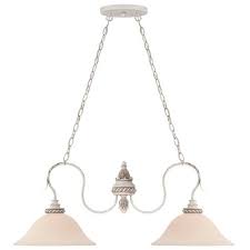 Jeremiah Zoe Lighting 35 Island Pendant Light In Antique Linen With Painted Glass Craftmade 27332 Atl