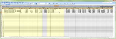 Example Of Procurement Tracking Spreadsheetract Template Fresh