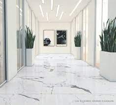 white glossy ceramic floor tile for