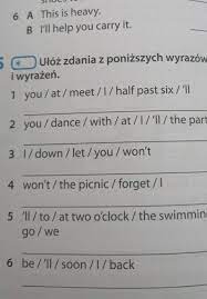 Uzupełnij zdania właściwą formą going to i czasownikami z ramki zadanie 2  strona 34 klasa 6 pomoże - Brainly.pl