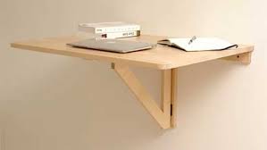 wall mounted drop leaf desk as a
