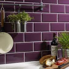 Purple Kitchen Walls