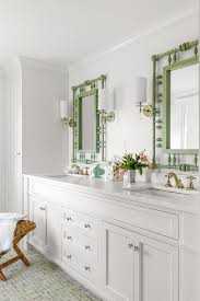 Green Abacus Mirrors With White