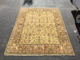 8x10 handknotted area rug at raleigh