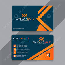 modern business name card design