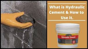 What Is Hydraulic Cement A
