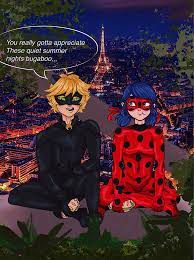 chat noir and ladybug fan art