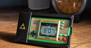 nintendo s zelda themed game watch is