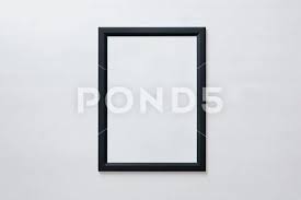 Black Picture Frame On White Wall