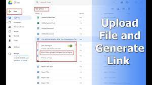 generate shareable link in google drive