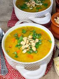 slow cooker red lentil dal soup