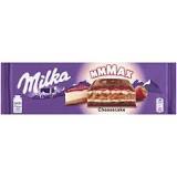 Milka Mmmax Strawberry Cheesecake Alpine Milk Chocolate Slab ...