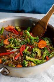 easy vegetable teriyaki stir fry the