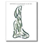 Springville Country Club Inc, New York Golf Course Maps and Prints ...