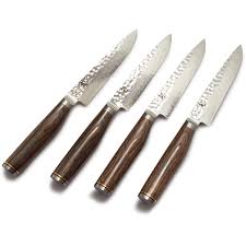 shun premier steak knives set of 4