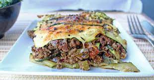 There's a pound of ground beef in the fridge, and now the choice is yours: Low Carb Zucchini Lasagna Diabetes Strong