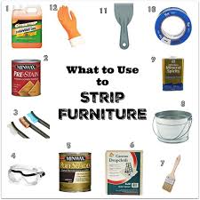 how to strip furniture everything you