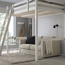 Stora Loft Bed Frame 140x200 Cm White