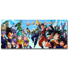 It's about to classy in here. Nordic Decoration Dragon Ball Z Wall Art Canvas Painting Poster Japanese Anime Goku Picture For Living Room Decoration 015 Buy At The Price Of 7 13 In Aliexpress Com Imall Com