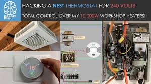 240v heaters with a nest thermostat