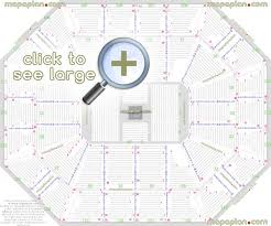 Mohegan Sun Arena Seat Row Numbers Detailed Seating Chart