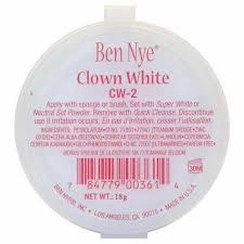 ben nye clown white neutral set powder
