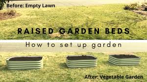 How To Set Up Garden With Raised Beds