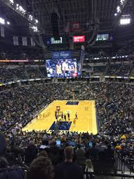Bankers Life Fieldhouse Section 20 Row 33 Seat 20 Indiana