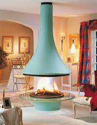 Ceiling Hanging Fireplace Eva From