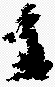 United kingdom map with black federal states appearing and fading one by one. England United Kingdom Great Britain Black Map Uk United Kingdom Map Black Hd Png Download Vhv