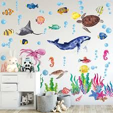 Underwater Sticker Sea Decoration