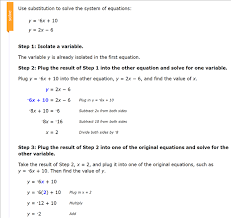 U 8 Solve A System Of Equations Using