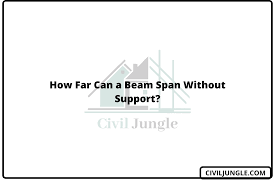 how far can a beam span without support